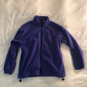 Oversized Purple zip up